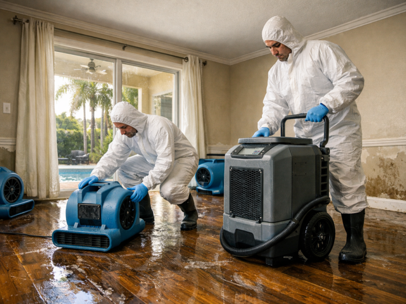 Cost Of Residential Water Damage Restoration In Port St. Lucie